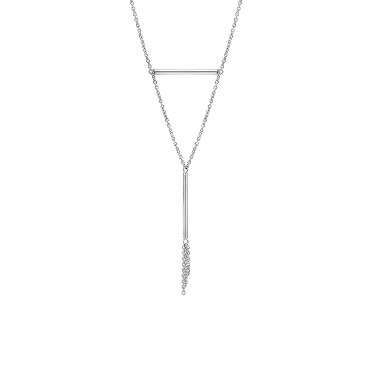 Tassel and Bar Y-Necklace