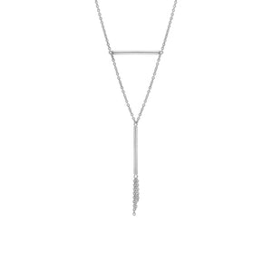 Tassel and Bar Y-Necklace