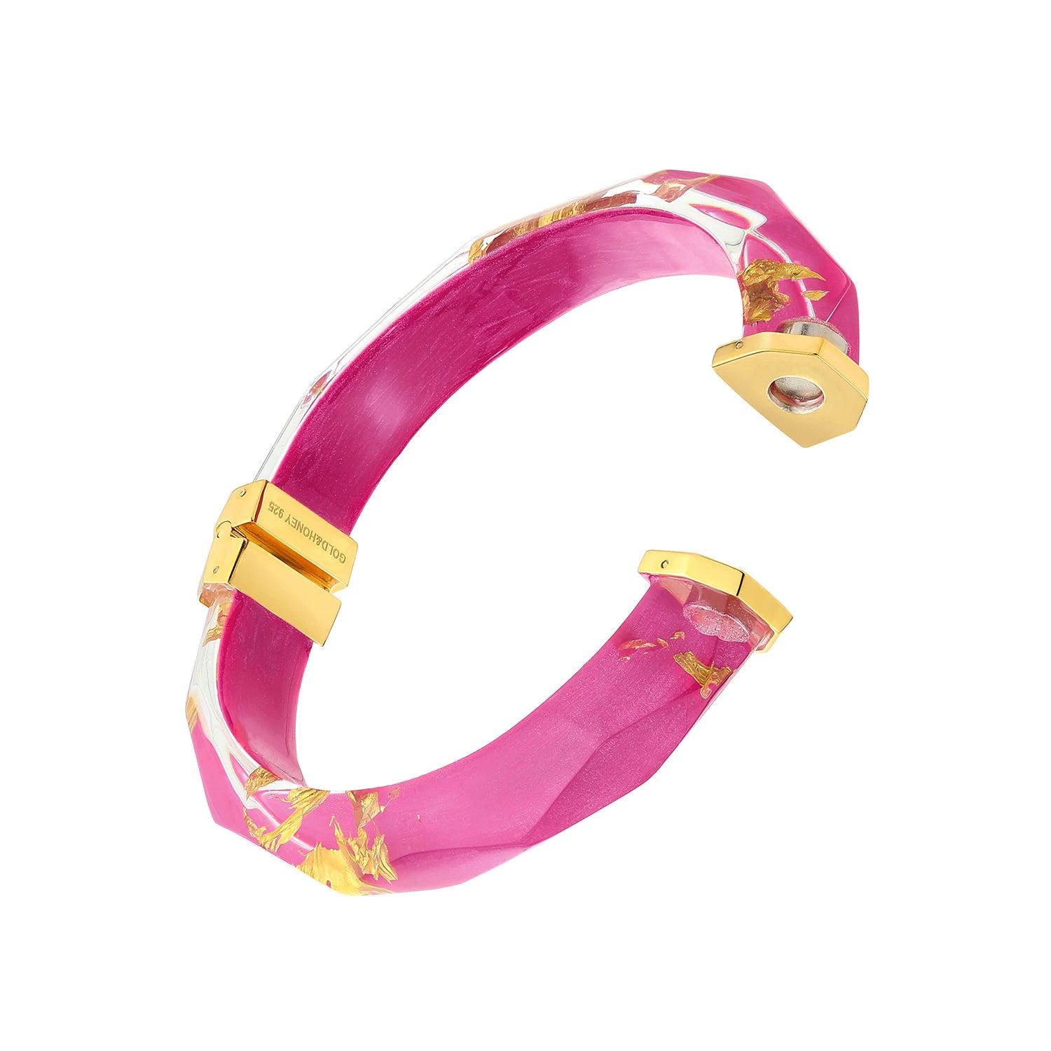 3.5mm Graduated Pink Sapphire Bangle - Johnny Jewelry